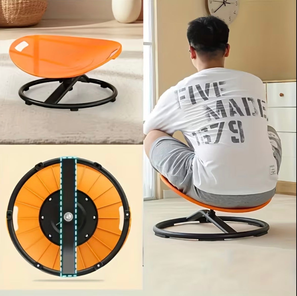 360° Balance- & Drehsitz – Aktives Sitzen mit Spaß und Bewegung