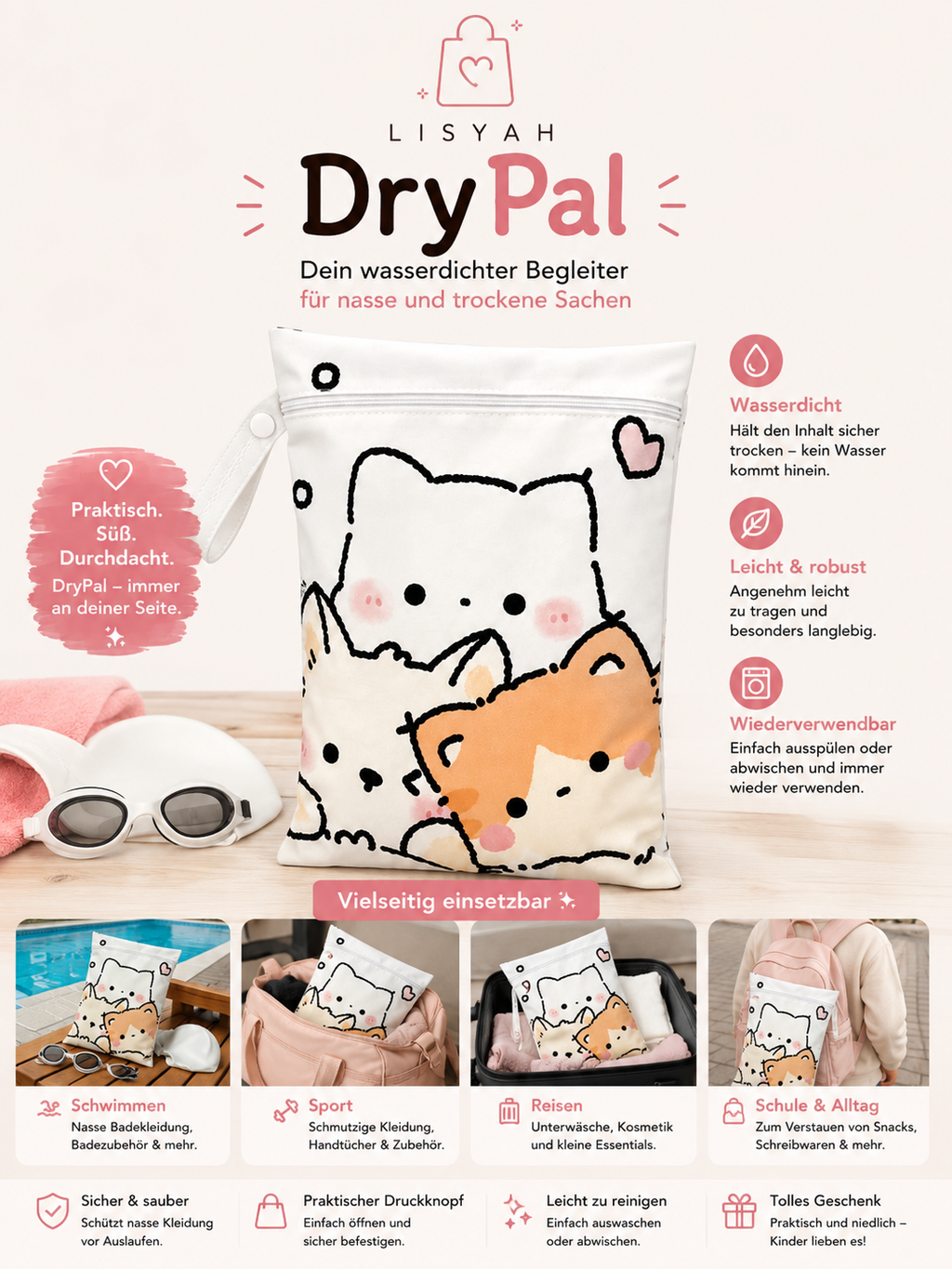 DryPal Schwimmbeutel